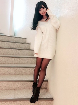 Delyle NOIR STAFFさん（レディース・160cm）の冬コーディネート