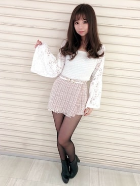 Delyle NOIR STAFFさん（レディース・160cm）の冬コーディネート