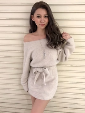 Delyle NOIR STAFFさん（レディース・160cm）の冬コーディネート