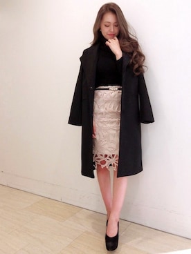 Delyle NOIR STAFFさん(レディース・160cm)の冬コーディネート