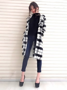 Delyle NOIR STAFFさん（レディース・160cm）の冬コーディネート