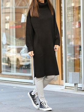 Delyle NOIR STAFFさん（レディース・160cm）の冬コーディネート