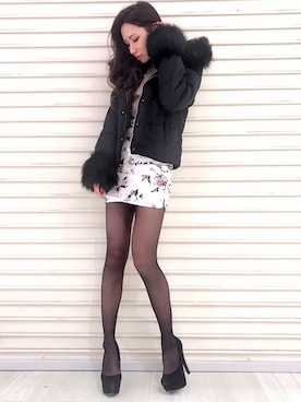 Delyle NOIR STAFFさん(レディース・160cm)の冬コーディネート