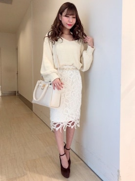 Delyle NOIR STAFFさん（レディース・160cm）の冬コーディネート