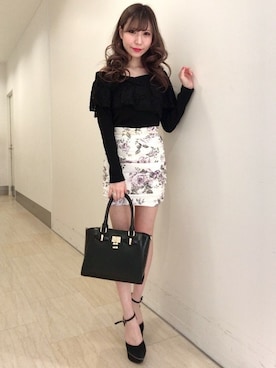 Delyle NOIR STAFFさん（レディース・160cm）の冬コーディネート