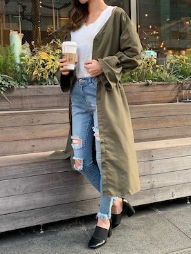 Delyle NOIR STAFFさん（レディース・160cm）の冬コーディネート