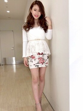 Delyle NOIR STAFFさん（レディース・160cm）の冬コーディネート