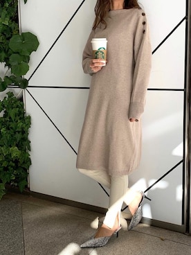 Delyle NOIR STAFFさん(レディース・160cm)の冬コーディネート