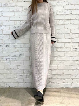 Delyle NOIR STAFFさん（レディース・160cm）の春コーディネート