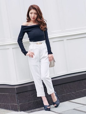 Delyle NOIR STAFFさん（レディース・160cm）の春コーディネート