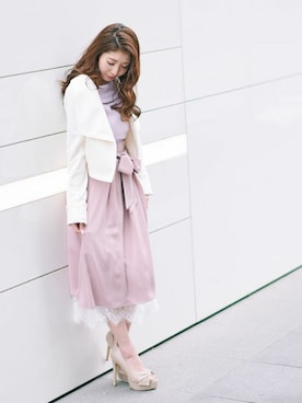 Delyle NOIR STAFFさん(レディース・160cm)の春コーディネート