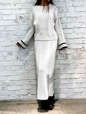 Delyle NOIR STAFFさん（レディース・160cm）の春コーディネート