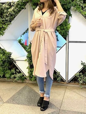 Delyle NOIR STAFFさん（レディース・160cm）の春コーディネート