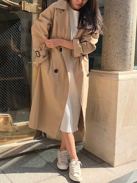 Delyle NOIR STAFFさん（レディース・160cm）の春コーディネート