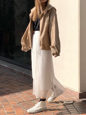 Delyle NOIR STAFFさん(レディース・160cm)の春コーディネート