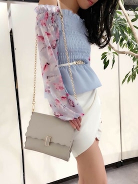 Delyle NOIR STAFFさん（レディース・160cm）の春コーディネート