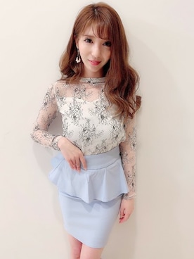 「ぺプラム」｜Delyle NOIR STAFFさん（レディース・160cm）の春コーディネート