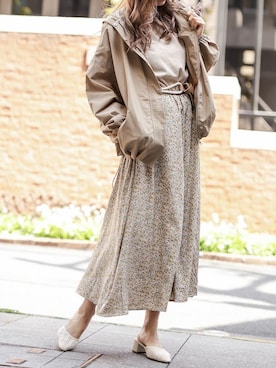 Delyle NOIR STAFFさん（レディース・160cm）の春コーディネート