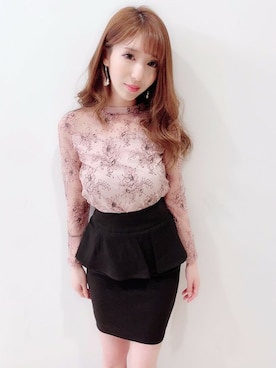 「ぺプラム」｜Delyle NOIR STAFFさん（レディース・160cm）の春コーディネート