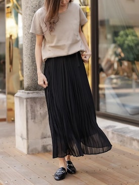 Delyle NOIR STAFFさん（レディース・160cm）の春コーディネート