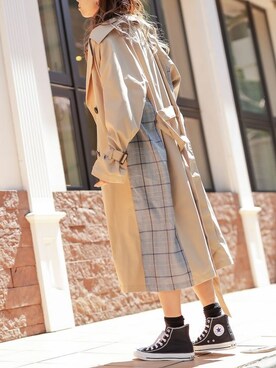 Delyle NOIR STAFFさん（レディース・160cm）の春コーディネート