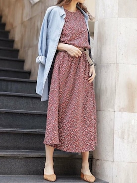 Delyle NOIR STAFFさん（レディース・160cm）の春コーディネート