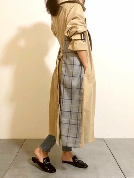 Delyle NOIR STAFFさん（レディース・160cm）の春コーディネート