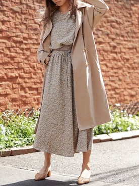 Delyle NOIR STAFFさん（レディース・160cm）の春コーディネート