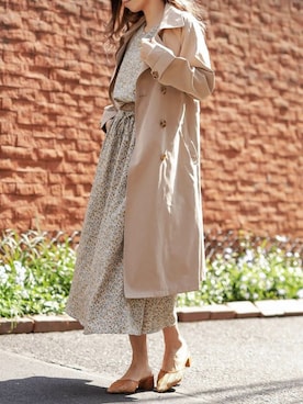 Delyle NOIR STAFFさん（レディース・160cm）の春コーディネート