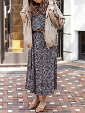 Delyle NOIR STAFFさん（レディース・160cm）の春コーディネート