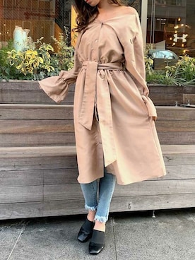 Delyle NOIR STAFFさん（レディース・160cm）の春コーディネート