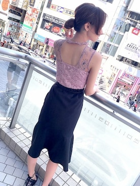 Delyle NOIR STAFFさん（レディース・160cm）の春コーディネート