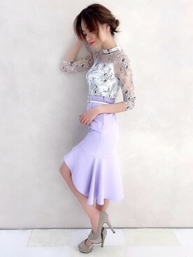 Delyle NOIR STAFFさん（レディース・160cm）の春コーディネート