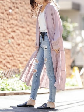 Delyle NOIR STAFFさん（レディース・160cm）の春コーディネート