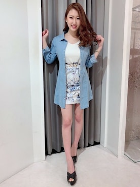 Delyle NOIR STAFFさん(レディース・160cm)の春コーディネート