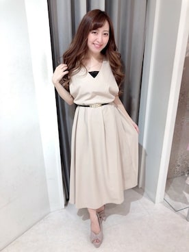 Delyle NOIR STAFFさん（レディース・160cm）の春コーディネート