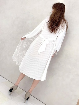 「プリーツ」｜Delyle NOIR STAFFさん（レディース・160cm）の春コーディネート