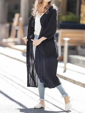 「春ワンピ」｜Delyle NOIR STAFFさん（レディース・160cm）の春コーディネート