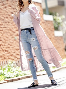 Delyle NOIR STAFFさん（レディース・160cm）の夏コーディネート