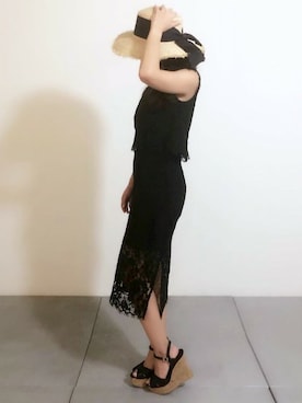 Delyle NOIR STAFFさん（レディース・160cm）の夏コーディネート