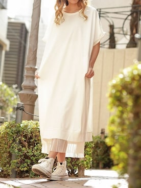 Delyle NOIR STAFFさん（レディース・160cm）の夏コーディネート