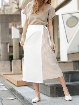 Delyle NOIR STAFFさん（レディース・160cm）の夏コーディネート