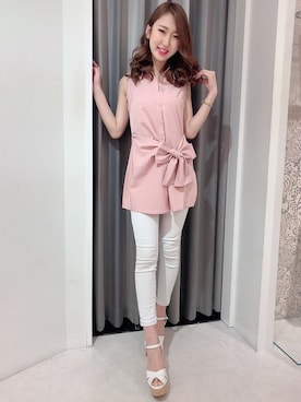 Delyle NOIR STAFFさん(レディース・160cm)の夏コーディネート