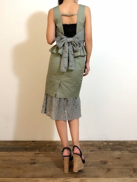 Delyle NOIR STAFFさん(レディース・160cm)の夏コーディネート