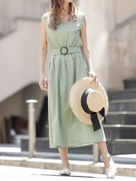 Delyle NOIR STAFFさん（レディース・160cm）の夏コーディネート