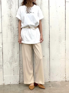 Delyle NOIR STAFFさん（レディース・160cm）の夏コーディネート