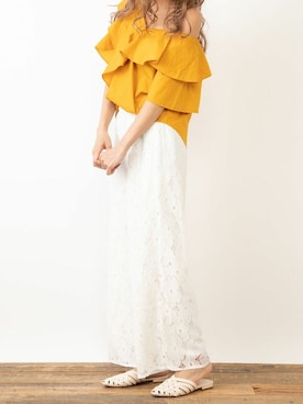 Delyle NOIR STAFFさん(レディース・160cm)の夏コーディネート