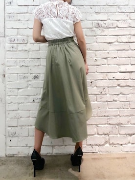 Delyle NOIR STAFFさん(レディース・160cm)の夏コーディネート