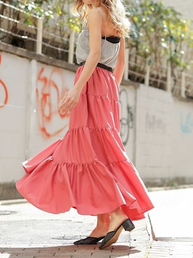 Delyle NOIR STAFFさん（レディース・160cm）の夏コーディネート