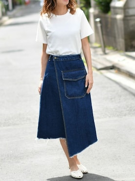 Delyle NOIR STAFFさん(レディース・160cm)の夏コーディネート